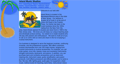 Desktop Screenshot of islandmusicstudios.com
