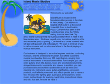 Tablet Screenshot of islandmusicstudios.com